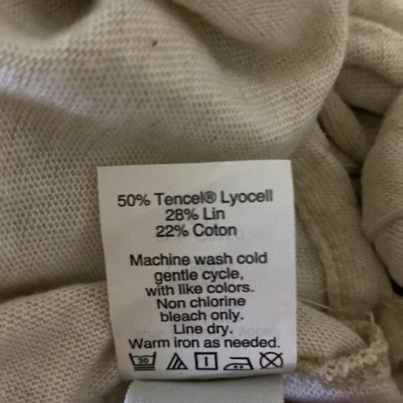 Madewell Long Sleeve T Shirt Front Tie Top - Picture 8 of 8